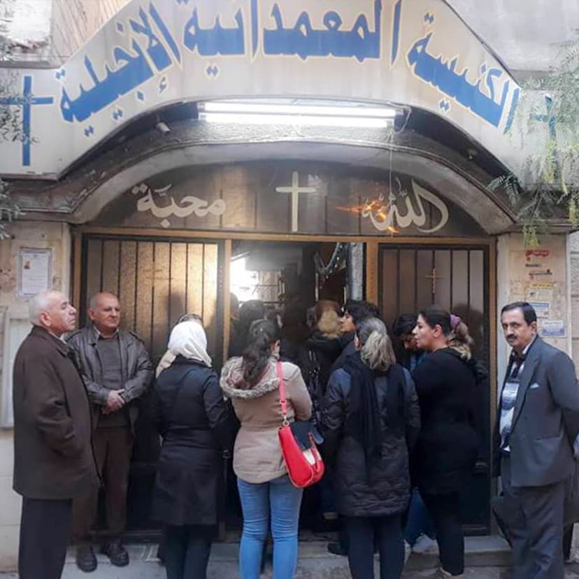 MIDDLE EAST: From Pain, a Blessing