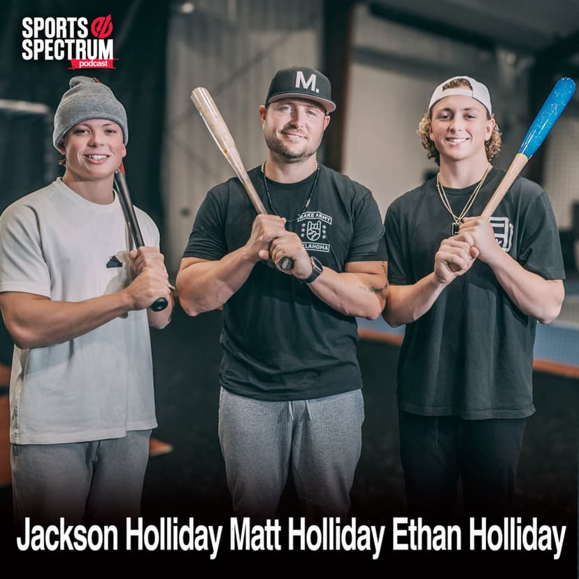 Jackson Holliday, Ethan Holliday and Matt Holliday on their unique family bond of faith and baseball