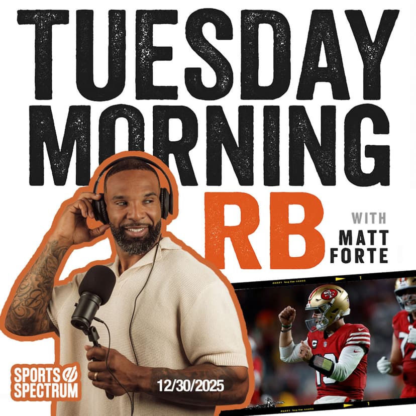 TUESDAY MORNING RB - Bears/49ers recap, playing in the rain, most dangerous teams and Week 17 predictions