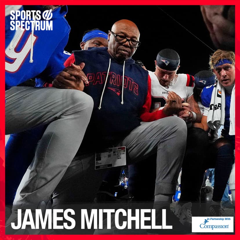 James Mitchell - New England Patriots team chaplain on faith in the locker room of the 2025 AFC champions