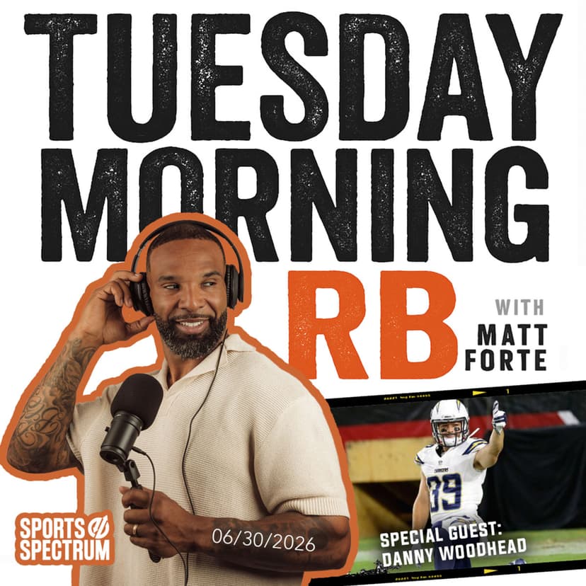 TUESDAY MORNING RB - Danny Woodhead joins to talk World Cup, summer movies and young adult ministry