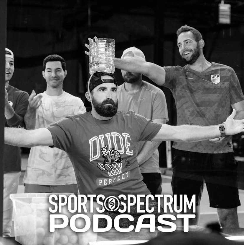 Dude Perfect's Tyler Tony and Garrett Hilbert