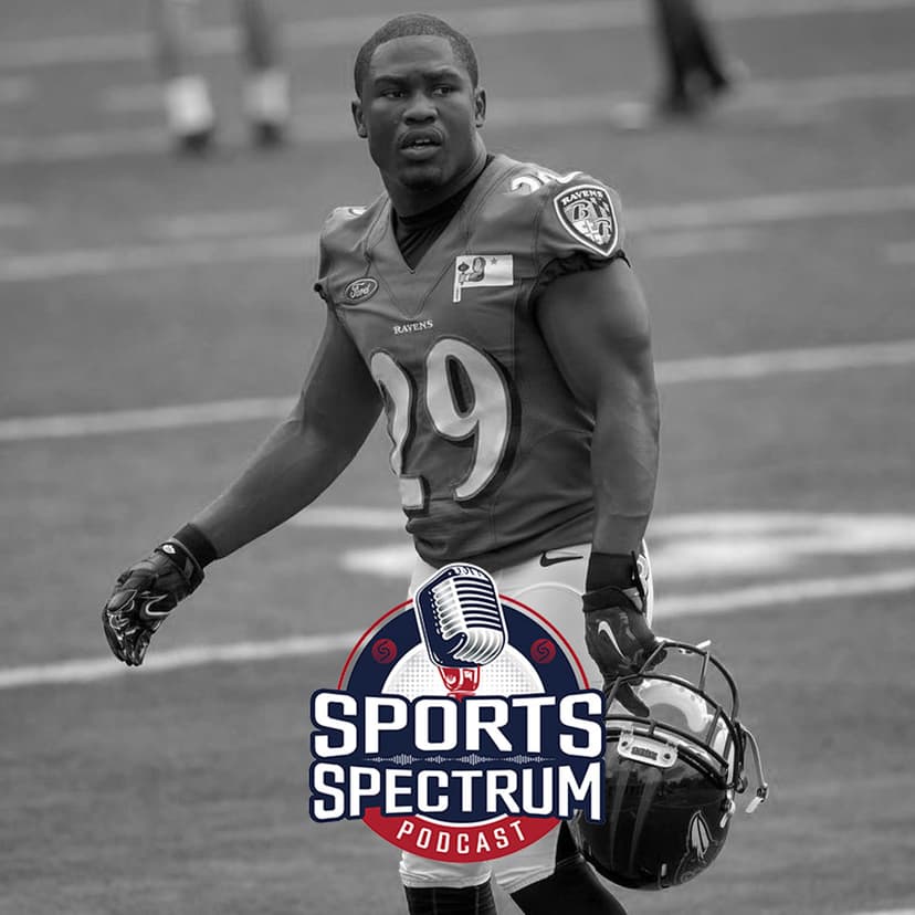 Former Pro Bowl NFL RB Justin Forsett from Super Bowl LVI Radio Row