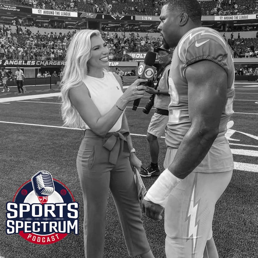 CBS Sports sideline reporter Melanie Collins on being baptized and growing in her faith